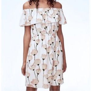 NWOT Aritzia Wilfred Hosta Floral Dress (XXS)